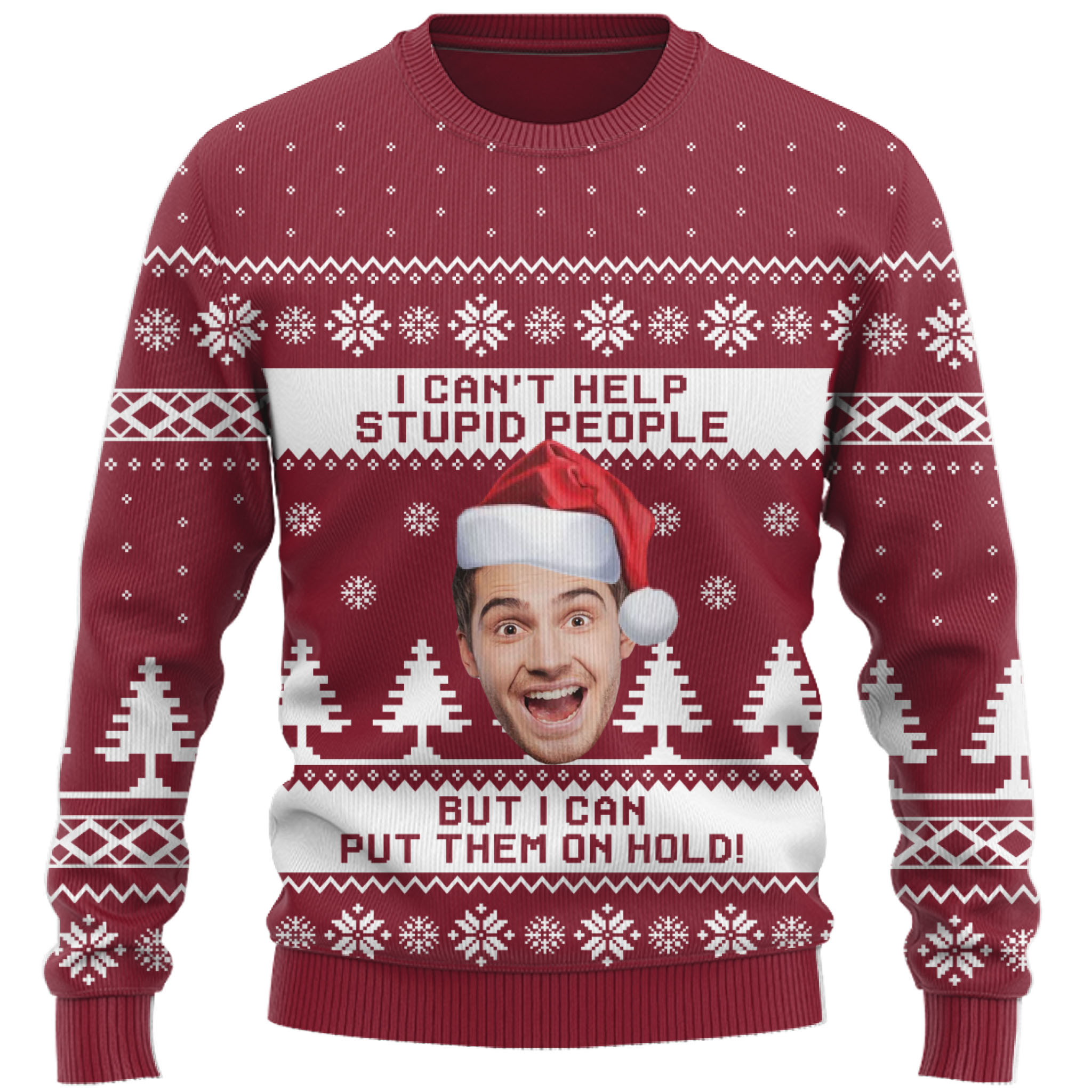 I Can't Help People Ugly Christmas Sweater 6